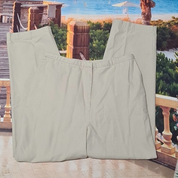 Eileen Fisher Tan Pants Size Medium - Picture 2 of 6